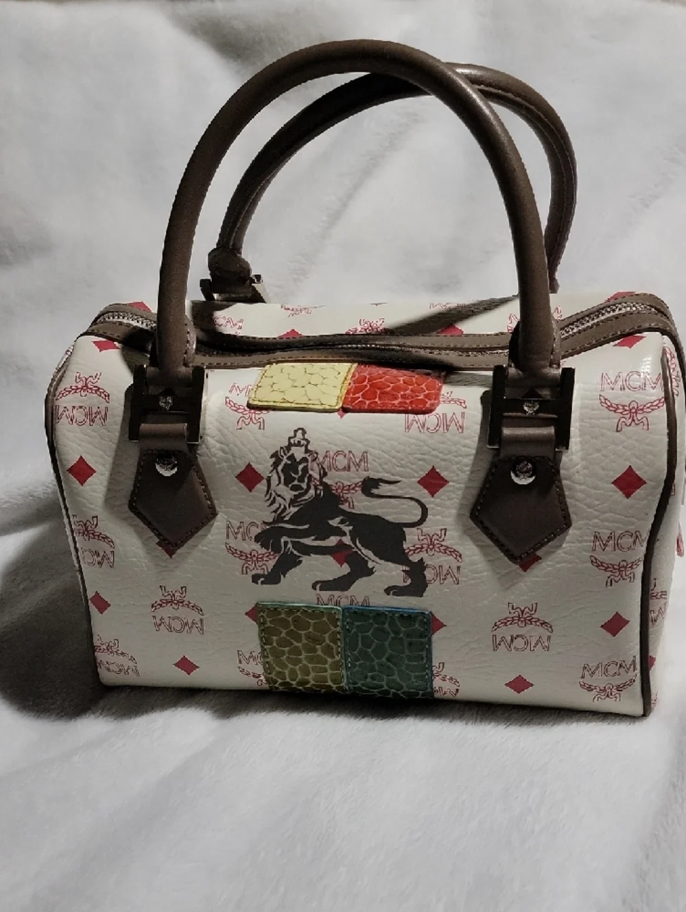 MCM Leather Satchel - Picture 2 of 13